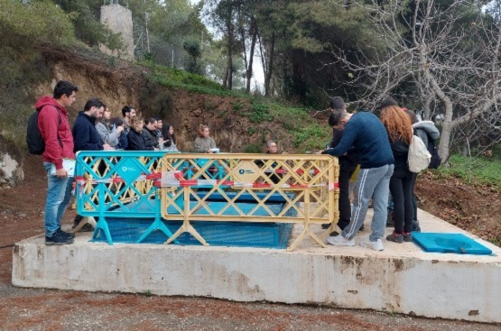 Visita de los alumnos del máster RHYMA a las instalaciones de Aguas de Torremolinos